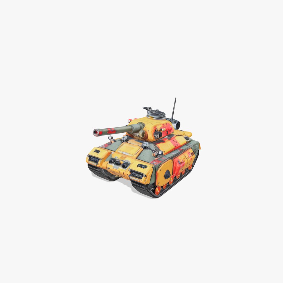 Armored Combat Battle Tank Model Pack